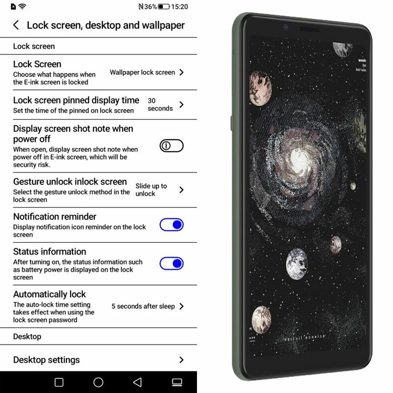 4G Hisense A5 PRO CC Color Ink Display Reader Smartphone