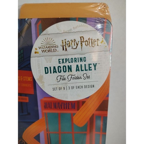 Harry Potter : Ensemble classeur Exploring Diagon Alley (lot de 9) - Photo 3/4
