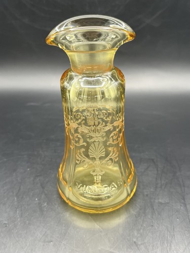 Fostoria Versailles Gelber Topas Essig Öl Kruzifix SELTEN GEFUNDEN Exquisit - Bild 8 von 14