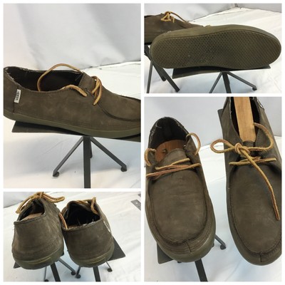 vans suede moccasins