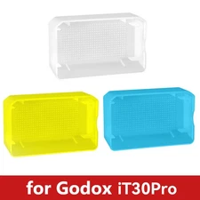 3 Color Soft Diffuser Cover for Godox iT30pro TTL Mini Flash Speedlite