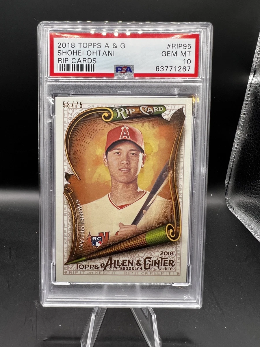 2018 Topps Allen & Ginter - Shohei Ohtani #RIP-95 for sale | eBay