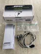 BOSE Triport in-ear Headphones wired 042365 in original box Untested