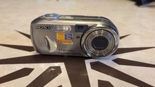 Sony Cyber-shot DSC-P93A 5.1MP Digital Camera Silver. Tested, Working