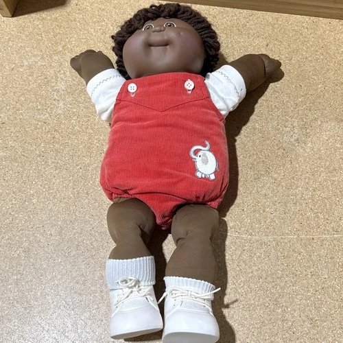 Vintage Coleco AA Cabbage Patch Kid Boy Red Outfit w/ Elephant - No Papers