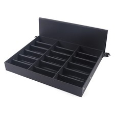 18 Slot Sunglass Eyeglass Storage Box Glasses Display Case Organizer Collector