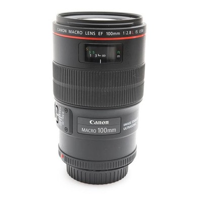 Canon EF 100mm F/2.8L MACRO IS USM (Canon EF mount) -Near Mint-