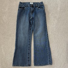 The Children's Place Bootcut Adjustable Waist Medium Wash Jeans Denim Boys Sz 10