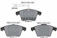 Bremsbelagsatz Vorne Teves-System FüR VW California T5 Camper 03-20 7H0698151D