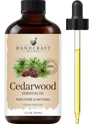 100% Pure Natural Cedarwood Essential Oil 1 Fl Oz 100% Pure Cedarwood Oil