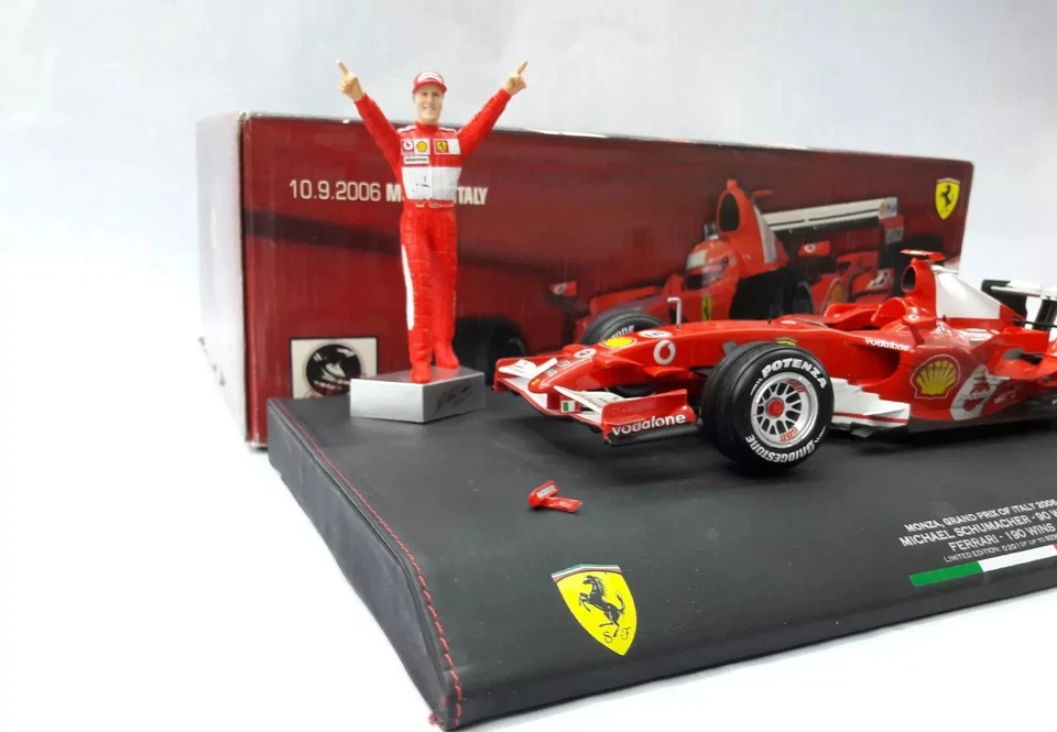 ferrari f248 f1 Michael Schumacher limited edition 10.09.2006 monza italy - Immagine 4 di 4