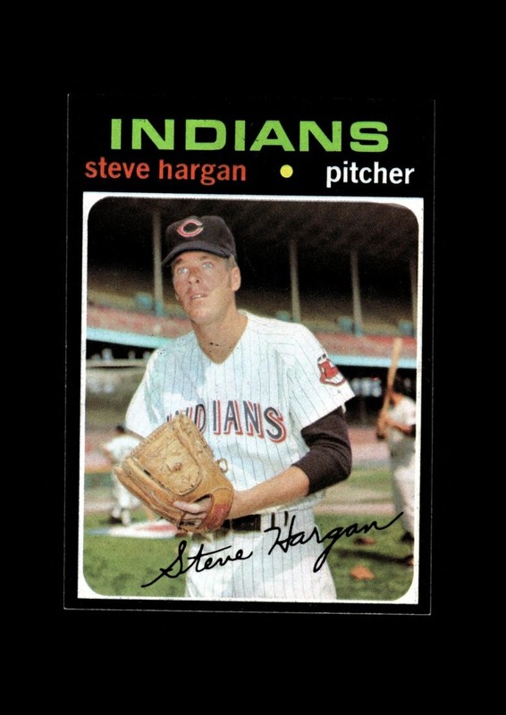 1971 Topps Set-Break #375 Steve Hargan NM-MT OR BETTER *GMCARDS*