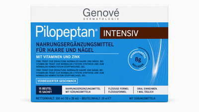 Pilopeptan Haare Nägel Intensiv 15 Beutel Haarkur Wachstum Kollagen Top NEU!