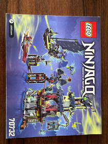 LEGO Ninjago 70736 Ghost Stealth Raider Haunted House Set w/ Instructions No Box