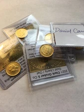 ONE 2021 1/10 .999 GOLD DAN CARR CLARK GRUBER & Co LIBERTY / OWL