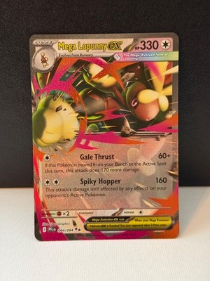 Mega Lopunny ex 084/094 Me02: Phantasmal Flames Holo
