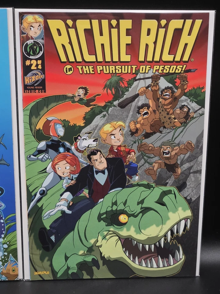  Richie Rich KIDZOIC 2011 TIRADA BAJA MINI SERIE COMPLETA 1-4/ENVÍO GRATUITO  Foto 3 de 4