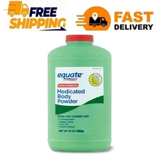 Equate Extra Strength Medicated Body Powder 10 oz
