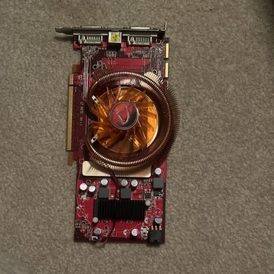 VisionTek ATI Radeon PCI Express Graphics Card Fan Heatsink DVI VGA