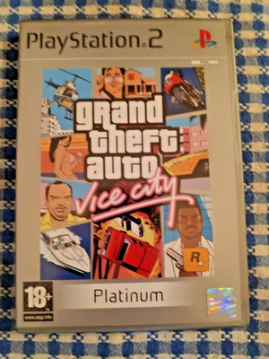 Jeu GTA Vice City Platinum pour Sony Playstation 2 - Photo 1/3