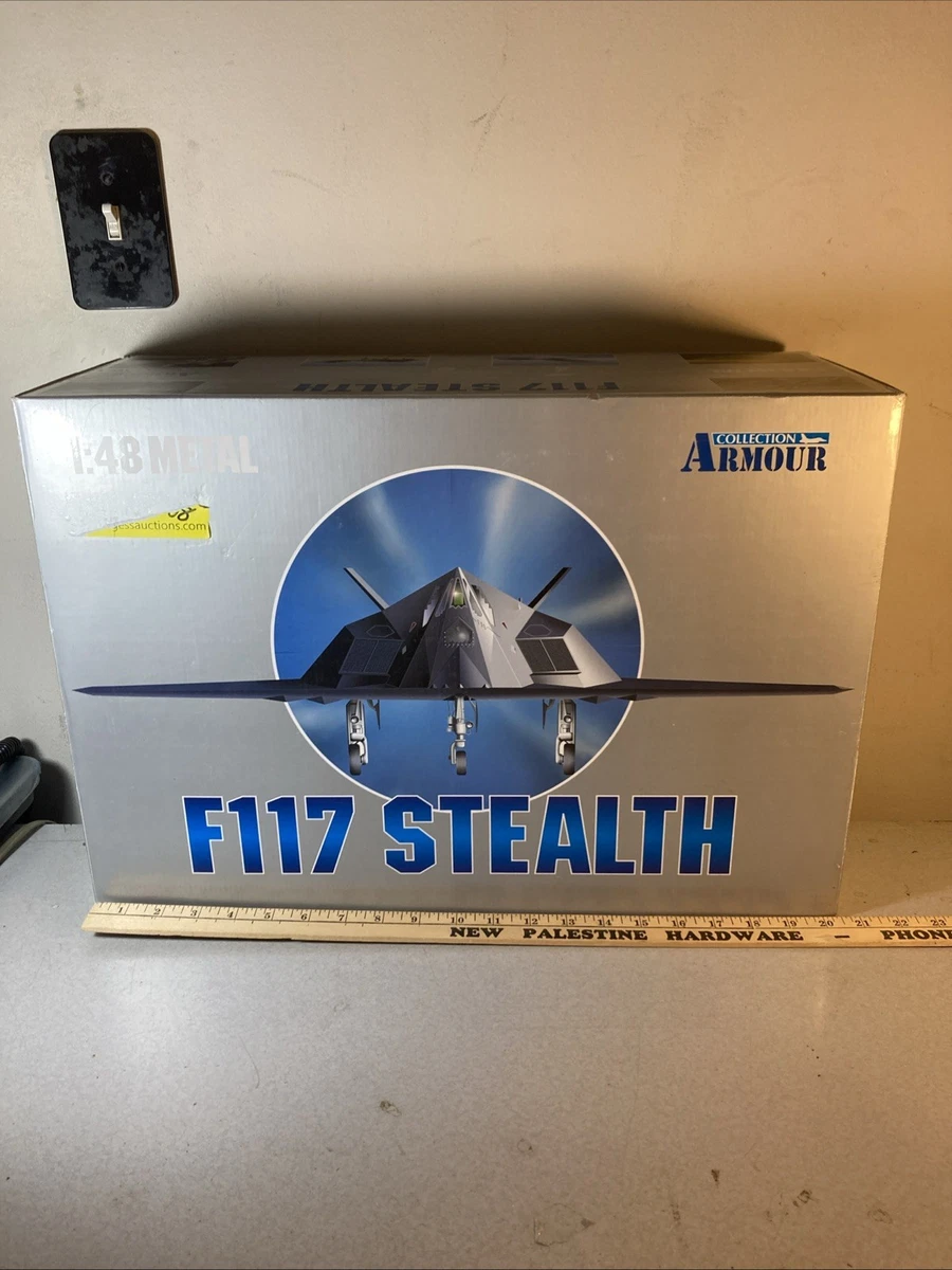 Franklin mint F117 ステルス　メタルダイキャスト 1:48 F-117 Stealth USAF 