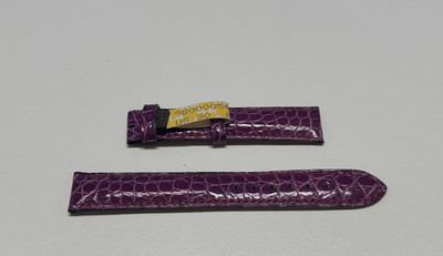 Chopard Lederarmband 15 mm lila für Dornschliesse