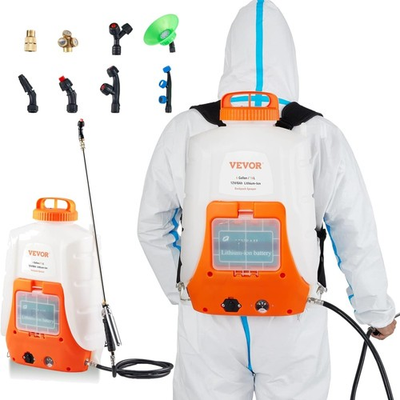 #ad Battery Powered Backpack Sprayer 0 90 PSI Adjustable Pressure 4 Gallon Tank... $149.30