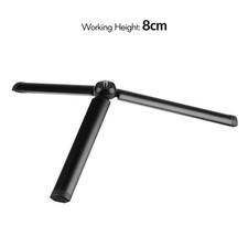 Aluminum Video Table Tripod 8cm With Universal 1/4-inch Interface For DSLR VNLP