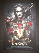 The Crow Poster Art Print Ruiz Burgos Brandon Lee Limited Variant Edition x/75
