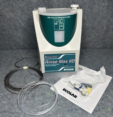 Ecolab 92181494 Rinse Max II Vanguard Electronic Solid Rinse