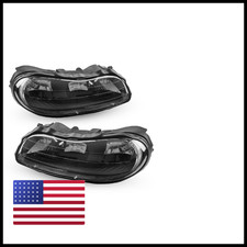 Torchbeam Headlight Assembly Compatible 1997-2003 Chevy Malibu Oe Headlamp