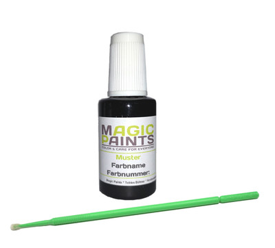 Lackstift geeignet für Porsche LC9X / 2T Tiefschwarz Pearl mit 20ml + Lacktupfer