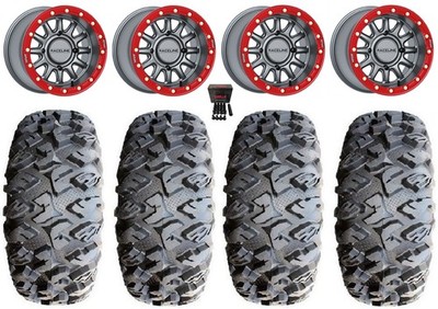 Raceline Alpha Bdlk 15'' Wheels Gm 31'' MotoClaw Tires Pioneer 1000 / Talon
