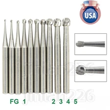 Dental Operative Bur Tungsten Carbide FG Round 1 2 3 4 5 330 245 557 701