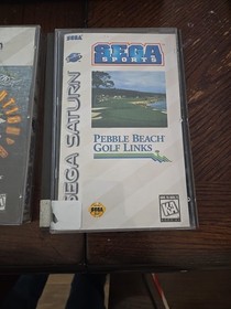 Sega Saturn Console - Tested & Working - Cords & 3 Games  **No Controllers