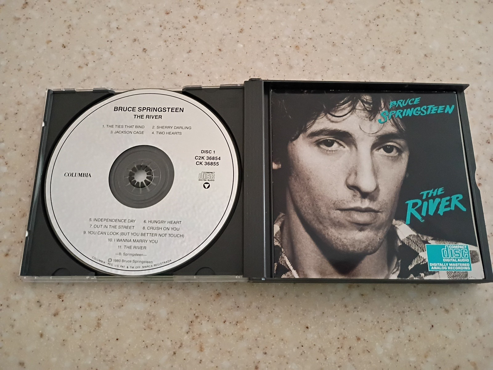 Lot of 2 CD's Bruce Springsteen THE RIVER  2 CD Set - GREETINGS FROM ASBURY PARK thumbnail 4