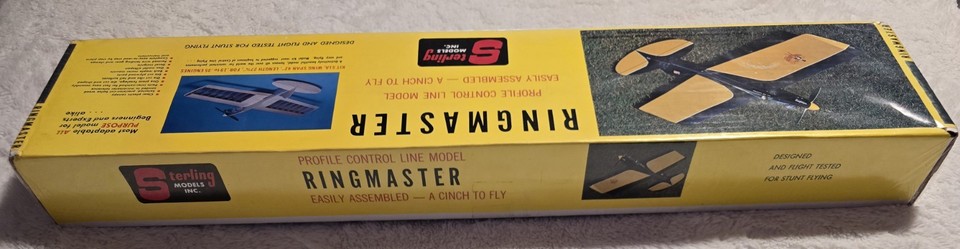 Sterling Models Ringmaster Profile Control Line Kit S1A 42