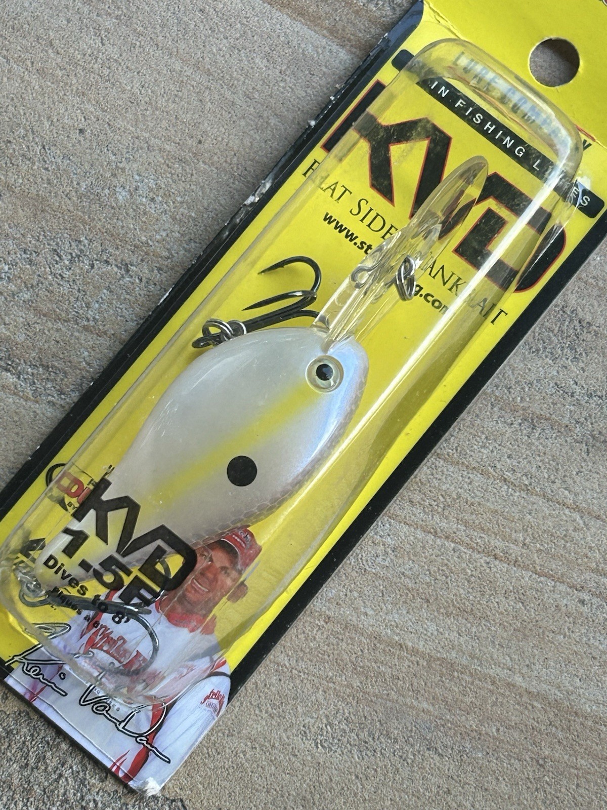 Strike King KVD Crankbaits LOT OF 5 — 3/1.5 ,1/6X,1/5X All Un Opened Packages - Image 10