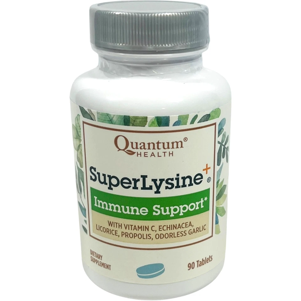 Quantum Health Sistema Inmunológico Super Lisina 90 Comprimidos Sin Leche - EX 07/27 Foto 4 de 4