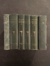 Lot Of 6 Annual Report Of The Smithsonian Institution Various Dates HB
