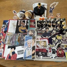 Haikyuu Collectible Character Goods Lot Preowned Slight Wear Authentic Japan
