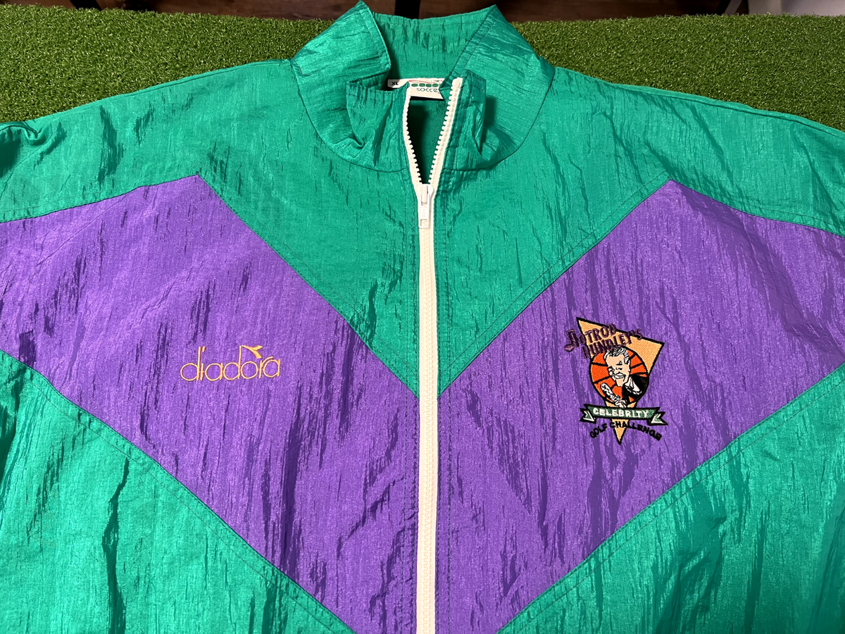 Vintage 1990's Diadora Soccer Jacket HOT ROD HUNDLEY'S Vintage 1990's Diadora Soccer Jacket HOT ROD HUNDLEY'S