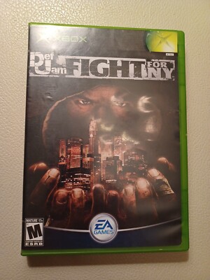 Def Jam: Fight for NY Microsoft XBOX 2004 Complete Tested