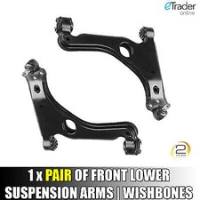 VAUXHALL ZAFIRA B WISHBONES LOWER SUSPENSION ARMS PAIR FRONT WISHBONE ARM X 2