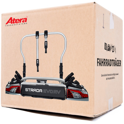 Atera Strada Evo RV Fahrradträger für 2 Fahrräder auf die Anhängerkupplung NEU