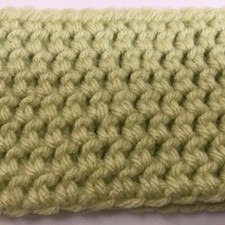2 Matching Hand Crocheted Head Band wrap 1 Adult 1 Child. New From crafter. 3