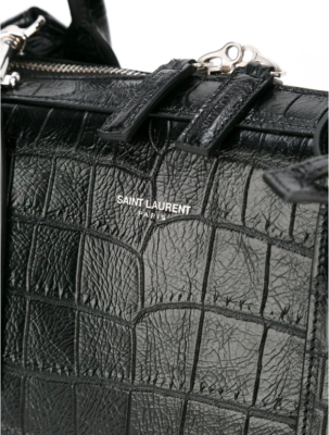 Saint Laurent Medium Museum Briefcase YSL Calf Leather Made In