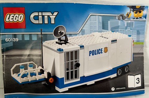 LEGOšfrom LEGO Mobile Command Centre Set 60139 WITH INSTRUCTIONS.