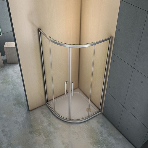 Quadrant Sliding Shower Enclosure Corner Cubicle Door Easyclean Glass 6
