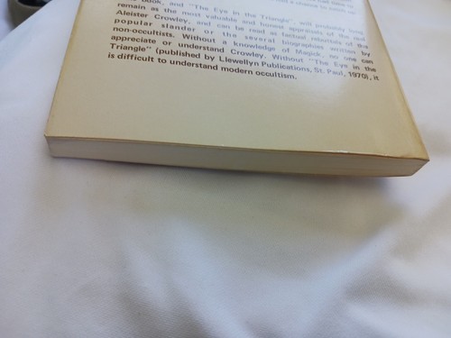 The Legend Of Aleister Crowley 1970, Revised Occult PB BOOK, EX SCARCE No UPC - Imagen 17 de 21